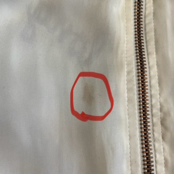 Zara W/B Collection satinn women's watercolor bomber jacket. - Picture 8 of 9